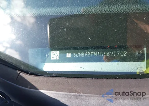 2011 Chevrolet Hhr Lt из США, поврежденный, VIN 3GNBABFW1BS621702